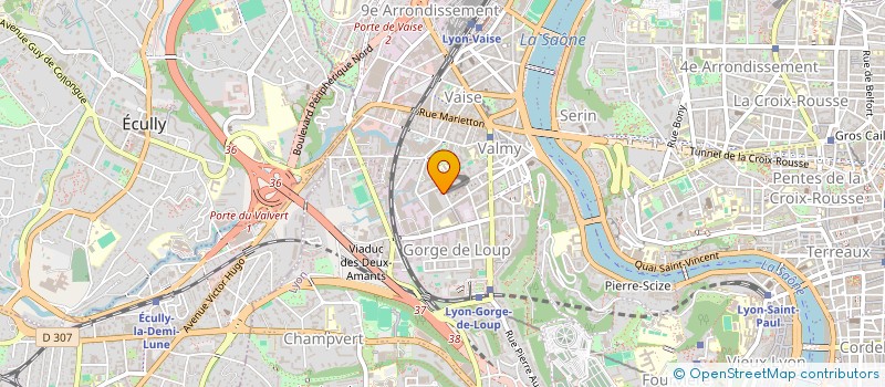 localisation de l'entreprise MADAME MADELEINE FERNANDEZ à LYON