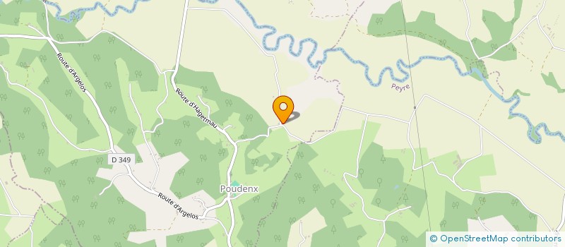 localisation de l'entreprise MADAME MADELEINE FEY  SAINT-CRICQ-CHALOSSE