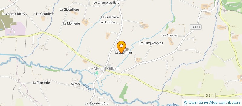 localisation de l'entreprise MADAME MADELEINE FILLATRE à SAINT-LAURENT-DE-CUVES