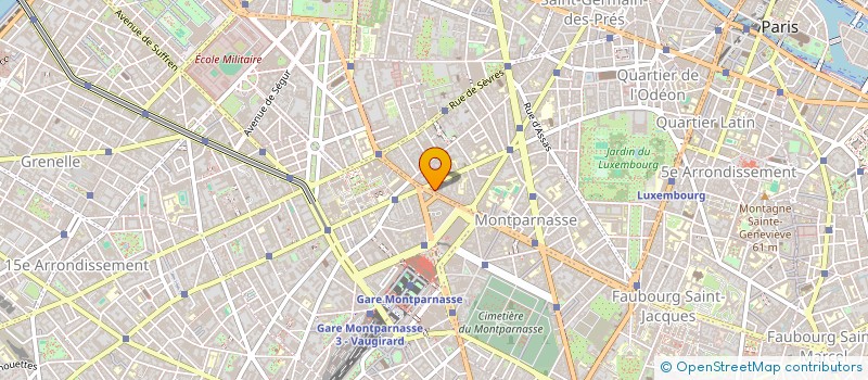 localisation de l'entreprise MADAME MADELEINE FONTAINE  PARIS