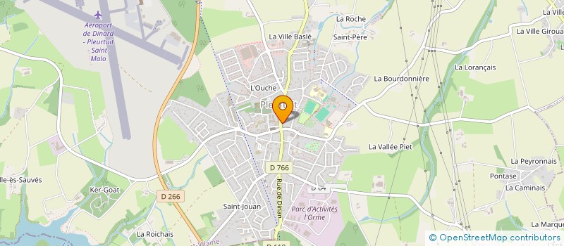 localisation de l'entreprise MADAME MADELEINE FOUBERT  PLEURTUIT