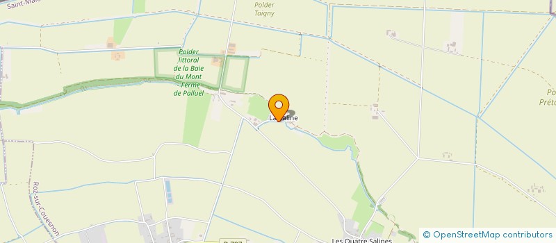 localisation de l'entreprise MADAME MADELEINE FRAIN  ROZ-SUR-COUESNON