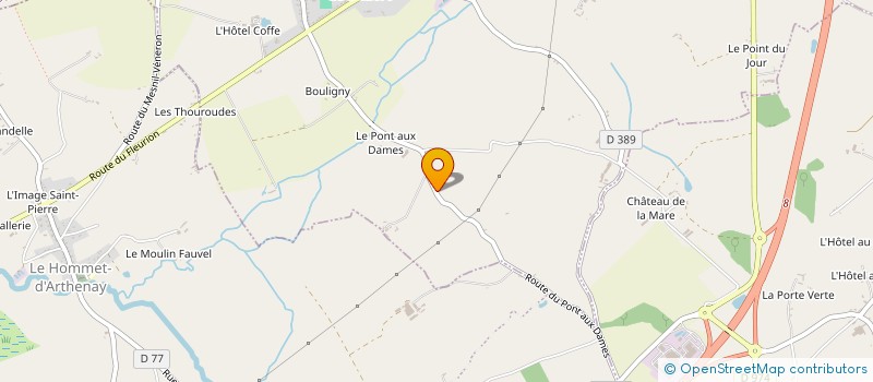 localisation de l'entreprise MADAME MADELEINE FRANCOISE  LE DEZERT