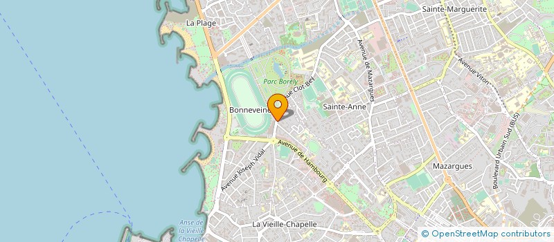 localisation de l'entreprise MADAME MADELEINE FRIGOLI à MARSEILLE