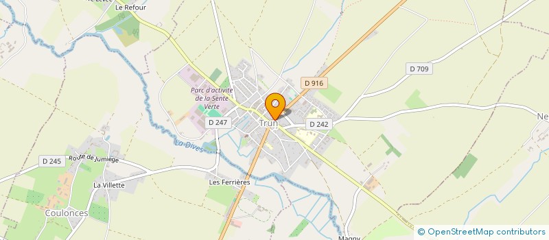 localisation de l'entreprise MADAME MADELEINE FROMONT à GOUFFERN EN AUGE