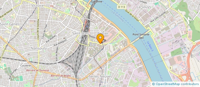 localisation de l'entreprise MADAME MADELEINE GAQUIERE  BORDEAUX