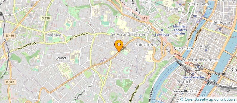 localisation de l'entreprise MADAME MADELEINE GAUDIMIER à LYON