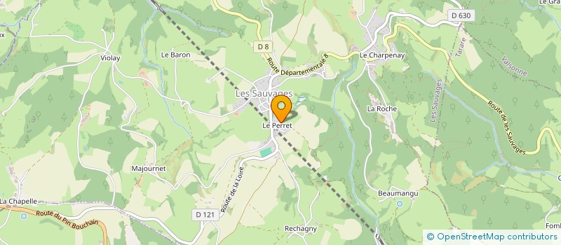 localisation de l'entreprise MADAME MADELEINE GIROUD  JOUX