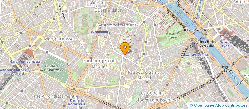 localisation de l'entreprise MADAME MADELEINE GOHIER à PARIS
