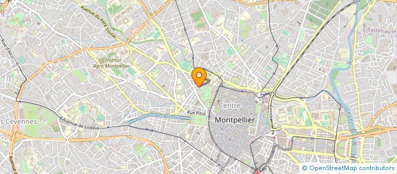 localisation de l'entreprise MADAME MADELEINE GUIGUE à MONTPELLIER
