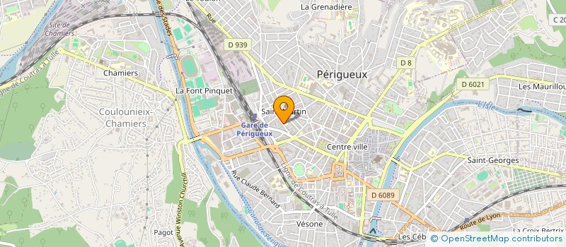 localisation de l'entreprise MADAME MADELEINE GUY à PERIGUEUX