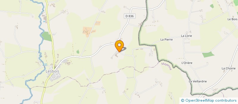 localisation de l'entreprise MADAME MADELEINE HAVARD  LESBOIS