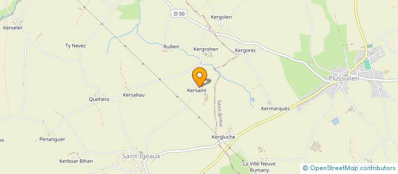 localisation de l'entreprise MADAME MADELEINE HELARD à SAINT-IGEAUX