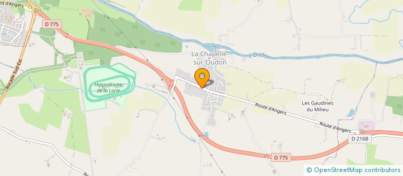 localisation de l'entreprise MADAME MADELEINE HUPIN  SEGRE-EN-ANJOU BLEU