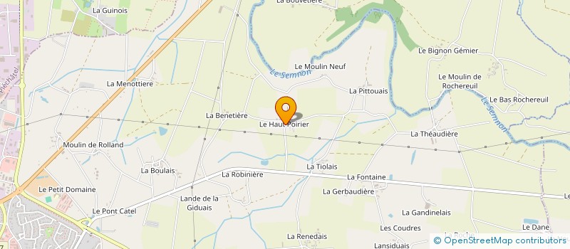 localisation de l'entreprise MADAME MADELEINE JOLIVEL à BAIN-DE-BRETAGNE