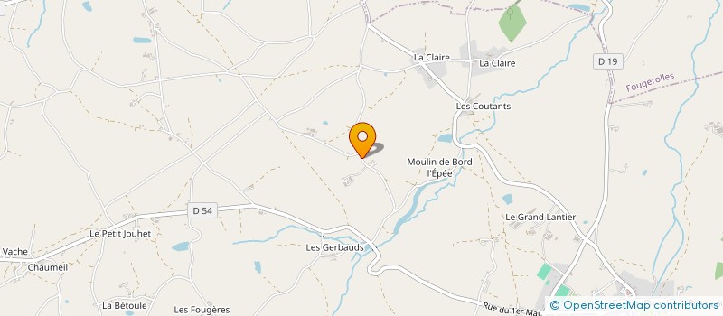 localisation de l'entreprise MADAME MADELEINE JOURNAULT à SAINT-DENIS-DE-JOUHET