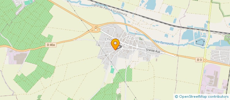 localisation de l'entreprise MADAME MADELEINE JUMAUD  CHOUILLY