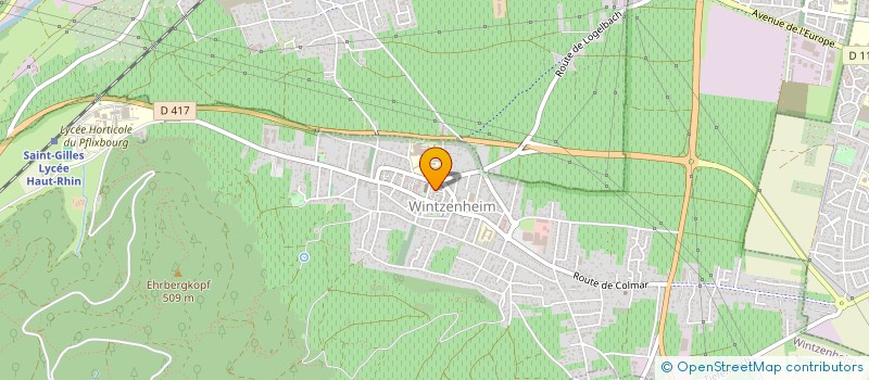 localisation de l'entreprise MADAME MADELEINE KESSLER  WINTZENHEIM
