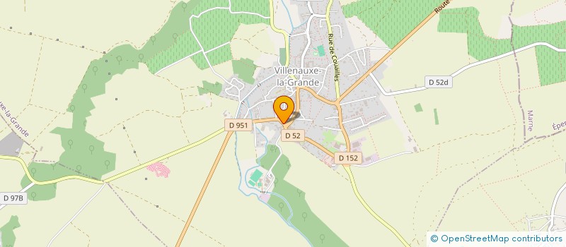 localisation de l'entreprise MADAME MADELEINE KORBUT à VILLENAUXE-LA-GRANDE