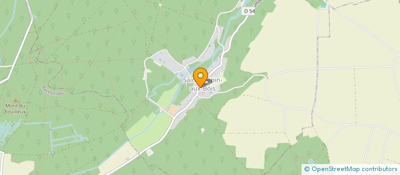 localisation de l'entreprise MADAME MADELEINE LANGLOIS  SAINT-CREPIN-AUX-BOIS