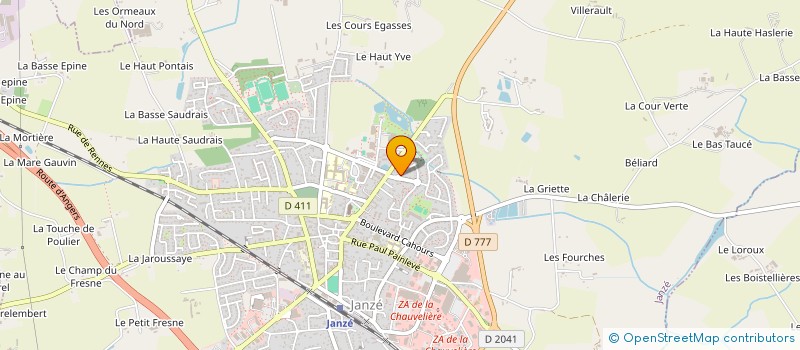 localisation de l'entreprise MADAME MADELEINE LARREUR  JANZE