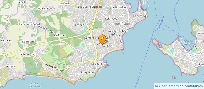 localisation de l'entreprise MADAME MADELEINE LE GUENNEC à LARMOR-PLAGE