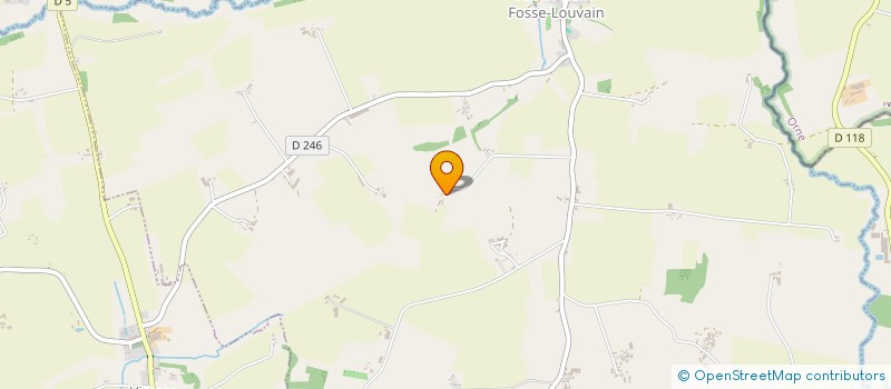 localisation de l'entreprise MADAME MADELEINE LEBOURLIER  VIEUVY