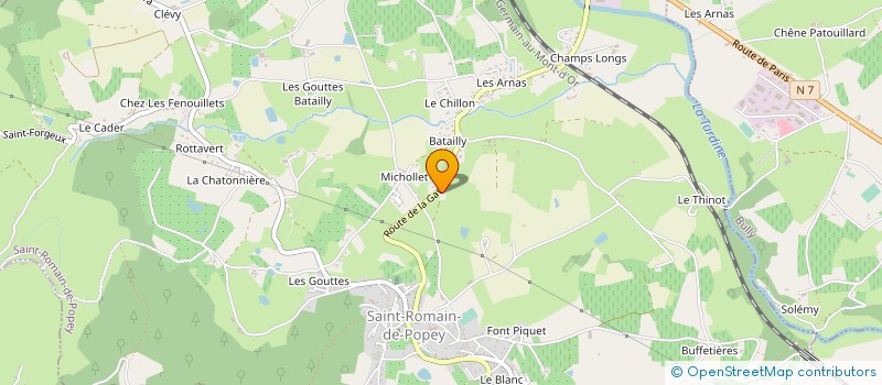 localisation de l'entreprise MADAME MADELEINE LECOQ à VINDRY-SUR-TURDINE