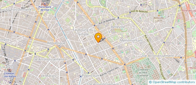 localisation de l'entreprise MADAME MADELEINE LEFEVRE  PARIS