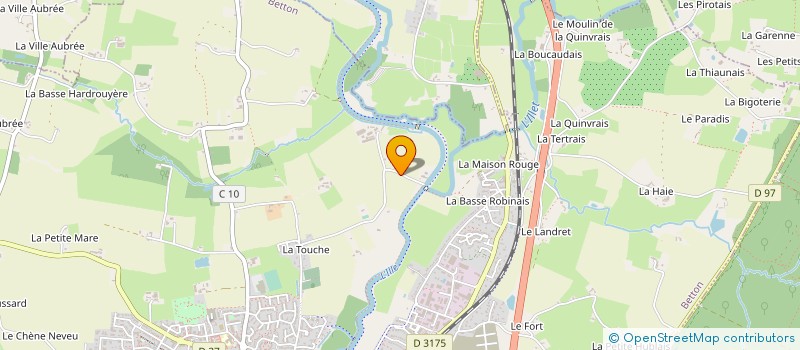 localisation de l'entreprise MADAME MADELEINE LENEN  BETTON