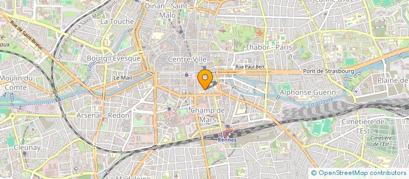 localisation de l'entreprise MADAME MADELEINE LEROYER  RENNES