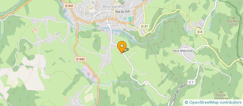 localisation de l'entreprise MADAME MADELEINE LOPEZ à MONTBOUCHER