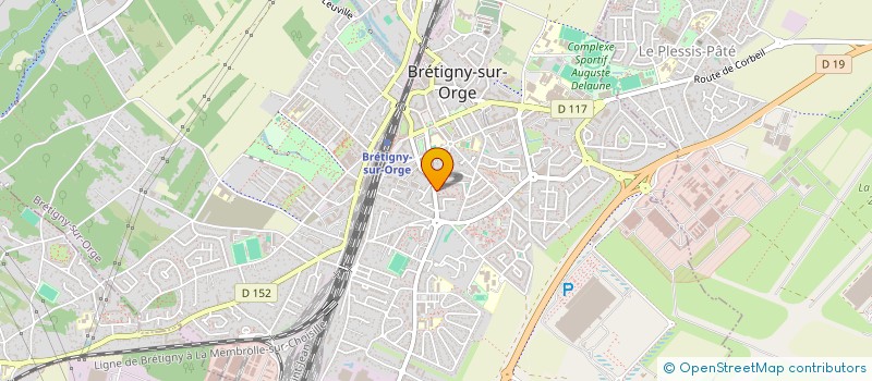 localisation de l'entreprise MADAME MADELEINE LOUA à BRETIGNY-SUR-ORGE