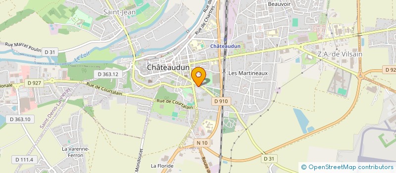 localisation de l'entreprise MADAME MADELEINE LOUVRIER à CHATEAUDUN
