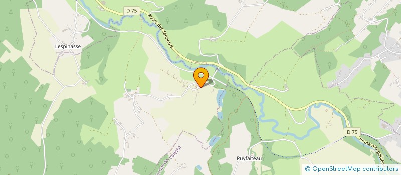 localisation de l'entreprise MADAME MADELEINE MARCOUX  LUSSAS-ET-NONTRONNEAU