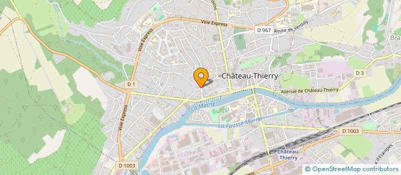 localisation de l'entreprise MADAME MADELEINE MARTEAU  BONNESVALYN