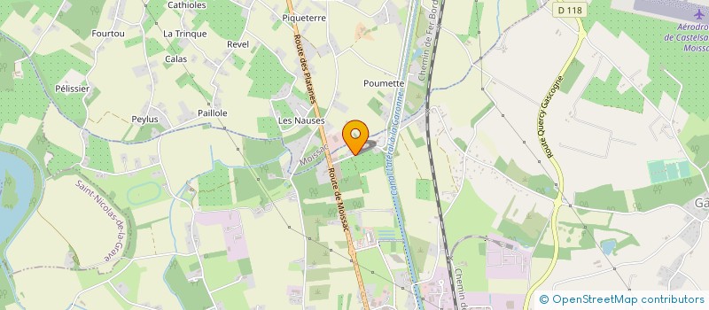 localisation de l'entreprise MADAME MADELEINE MAZANA  CASTELSARRASIN