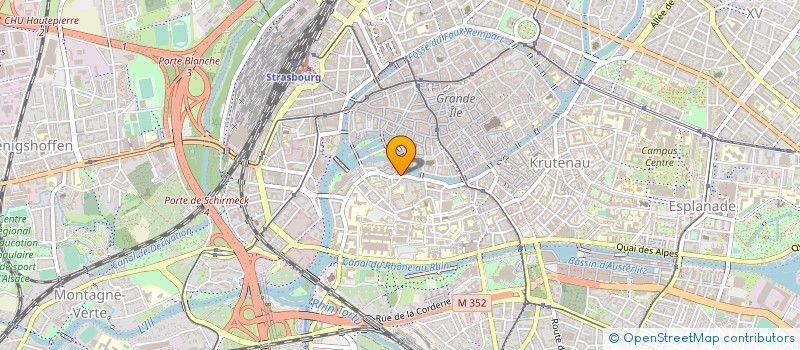 localisation de l'entreprise MADAME MADELEINE MEYER à STRASBOURG