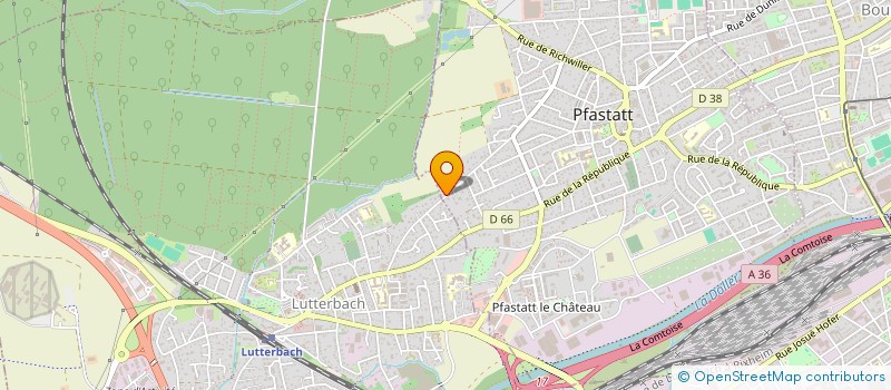 localisation de l'entreprise MADAME MADELEINE MIESCH  CORNILLON-EN-TRIEVES