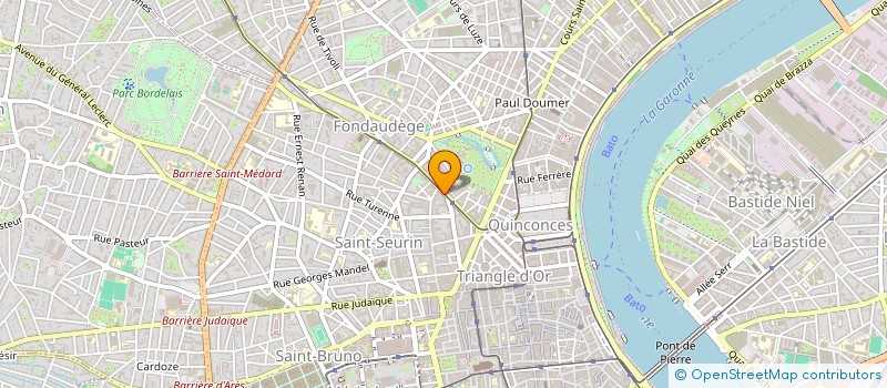 localisation de l'entreprise MADAME MADELEINE MOSCATELLI à BORDEAUX