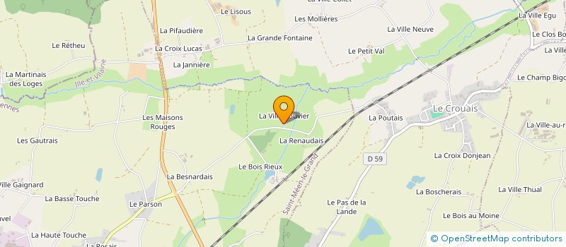 localisation de l'entreprise MADAME MADELEINE MOUAZAN à SAINT-ONEN-LA-CHAPELLE