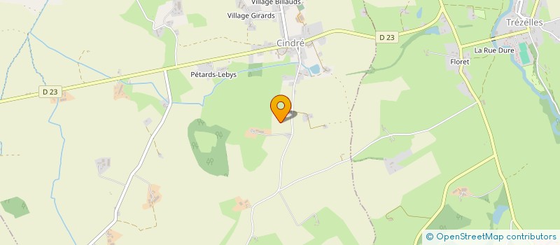 localisation de l'entreprise MADAME MADELEINE NANDROT  CINDRE