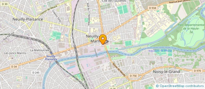 localisation de l'entreprise MADAME MADELEINE NGENDA à NEUILLY-SUR-MARNE