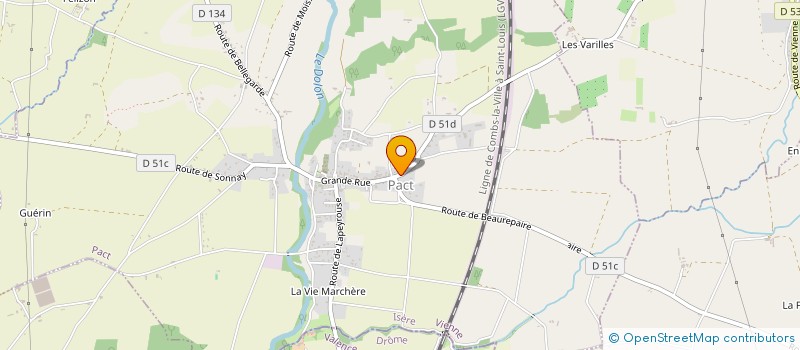 localisation de l'entreprise MADAME MADELEINE NTSAME  PACT