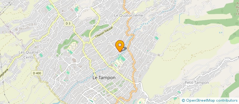 localisation de l'entreprise MADAME MADELEINE OUARSENISSI  LE TAMPON