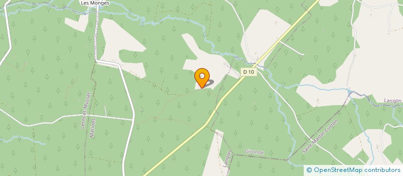 localisation de l'entreprise MADAME MADELEINE PELLOUX  MARIONS