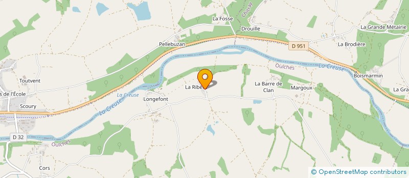 localisation de l'entreprise MADAME MADELEINE PENAUD à THENAY