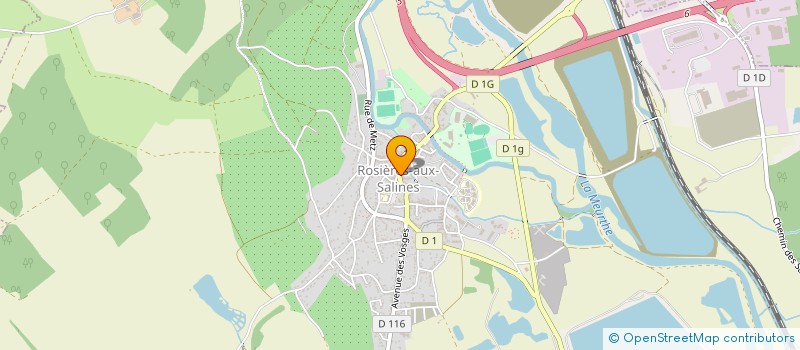 localisation de l'entreprise MADAME MADELEINE PEREIRA  ROSIERES-AUX-SALINES