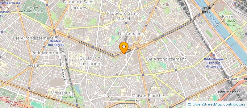 localisation de l'entreprise MADAME MADELEINE PETIT  PARIS