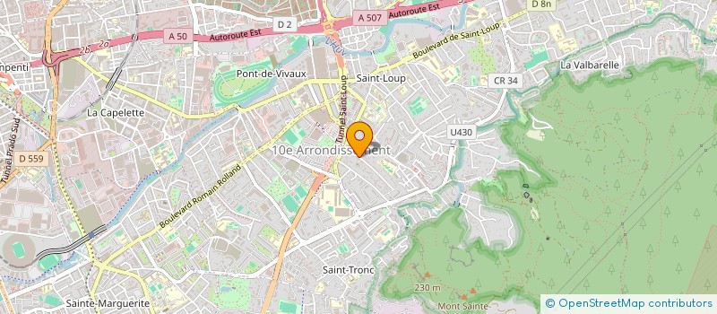 localisation de l'entreprise MADAME MADELEINE PILOYAN à MARSEILLE